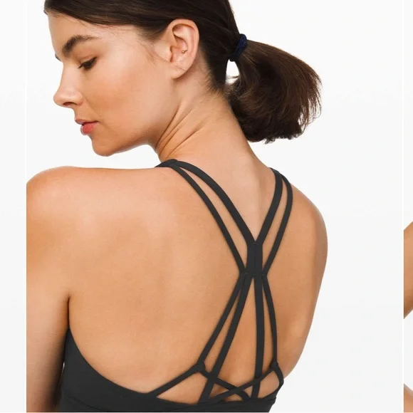 Lululemon Ride and Reflect Black Sports Bra - Picture 2 of 7